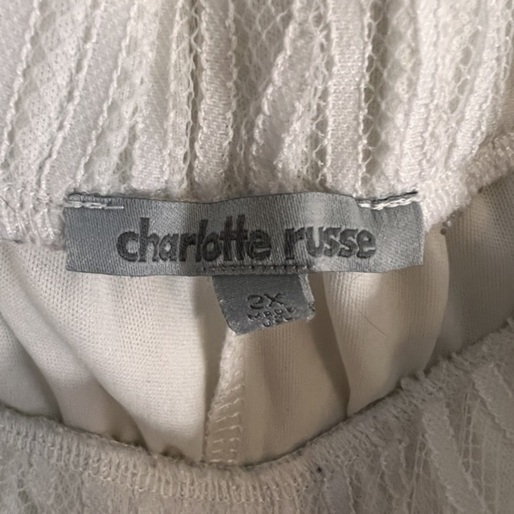 Charlotte Russe Lace Skirt - Picture 3 of 5